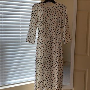 Dressy polka dot dress